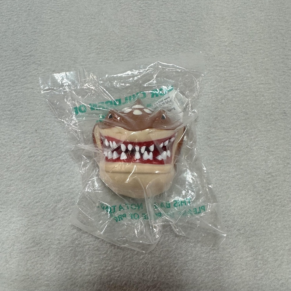 Street Sharks‎ Big Slammu Vintage 90s Jawsome Chomper Taco Bell Toy New Sealed